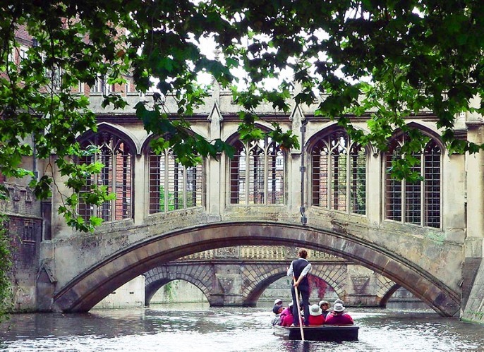 數學橋（嘆息橋）Bridge of Sighs