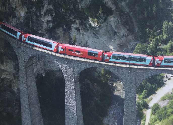 冰河景觀列車 Glacier Express